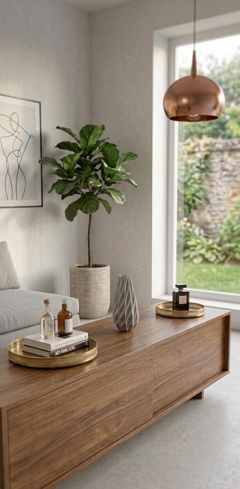 Vaso Decorativo Moderno Design Ondulado Texturizado Impressão 3D para Sala e Mesa