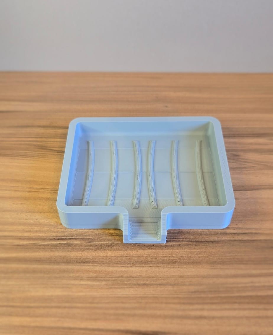 Kit Suporte Pia + Descanso Colher 3D Organizador Cozinha Escorredor Esponja Prático