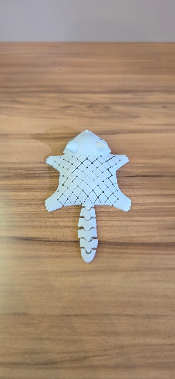Esquilo Voador Articulado Flexível Impressão 3D Fidget Toy Anti Stress Decoração Mesa