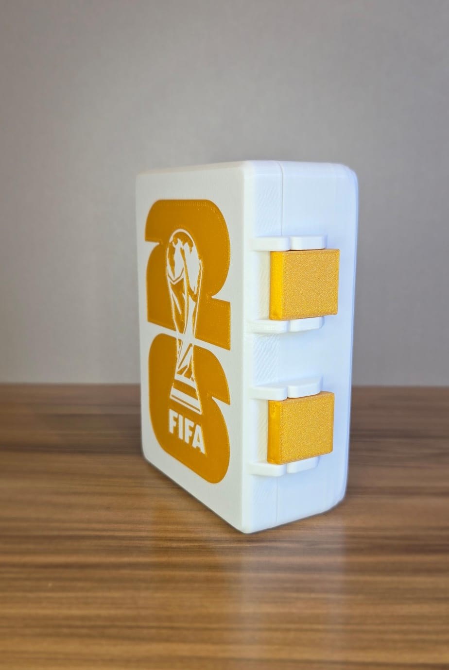 Estojo Organizador FIFA 2026 Porta Cartas e Cards Colecionáveis Design Exclusivo Impressão 3D