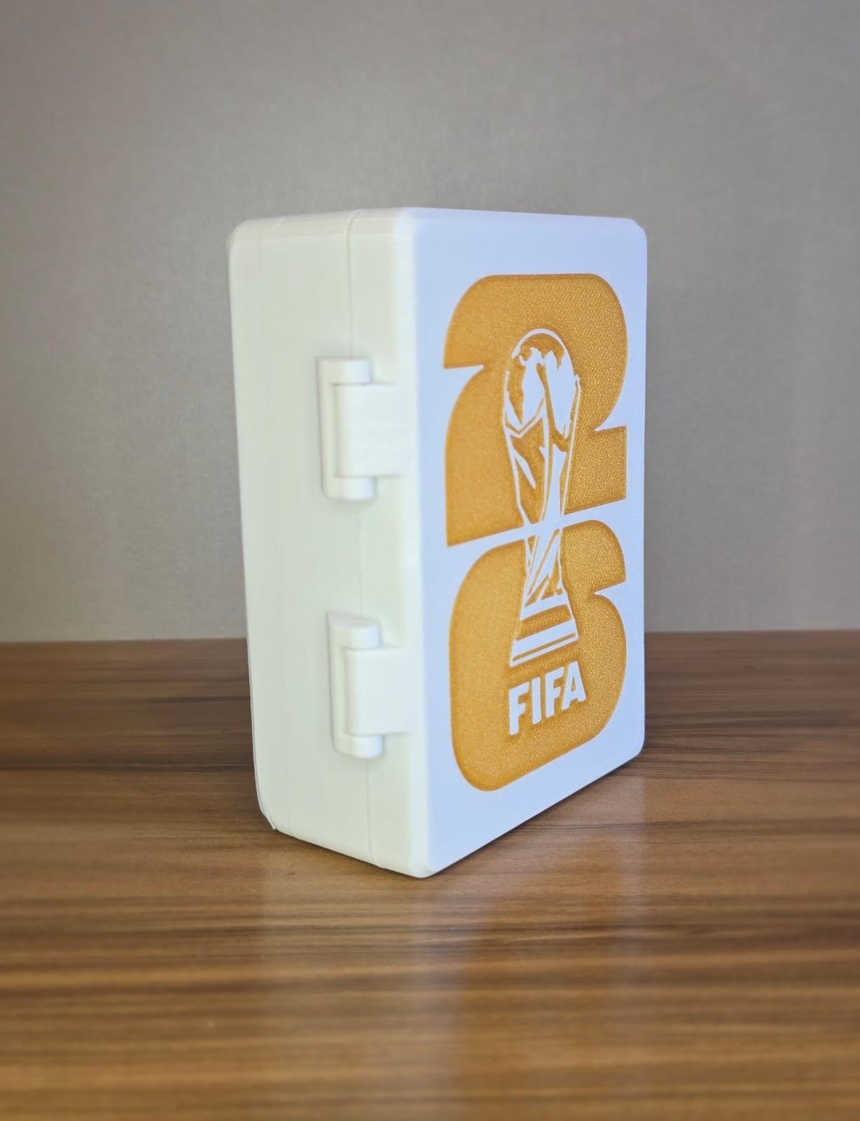 Estojo Organizador FIFA 2026 Porta Cartas e Cards Colecionáveis Design Exclusivo Impressão 3D