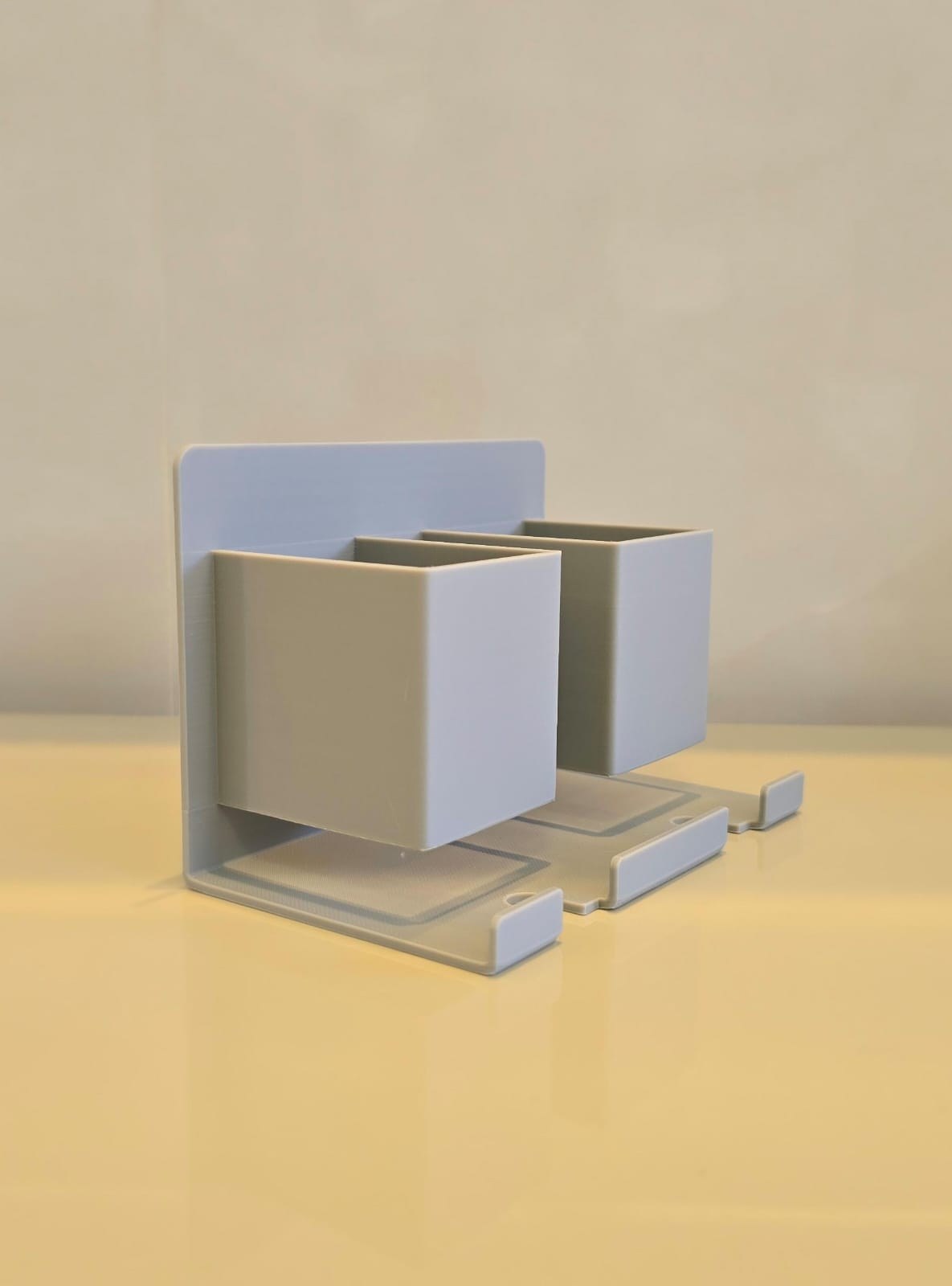 Suporte de Parede para Escova e Pasta de Dente Organizador Banheiro Lavabo Moderno