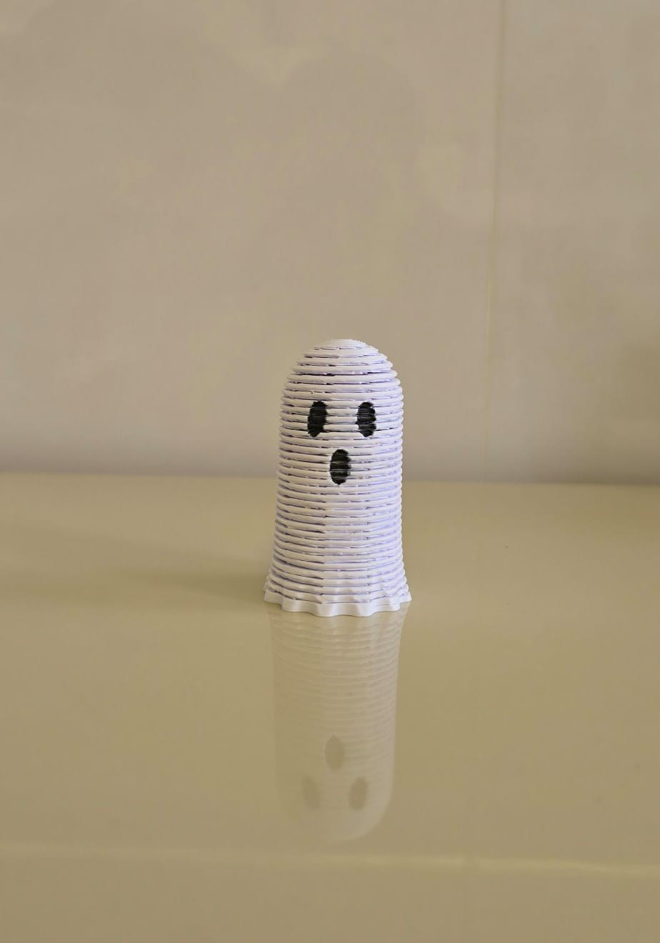 Fantasma Mola Articulado 3D Flexível Brinquedo Sensorial Fidget Decoração Halloween Antiestresse