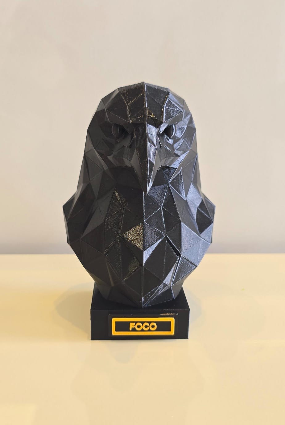 Kit 3 Esculturas de Animais Geométricos Foco Disciplina e Execução em Impressão 3D