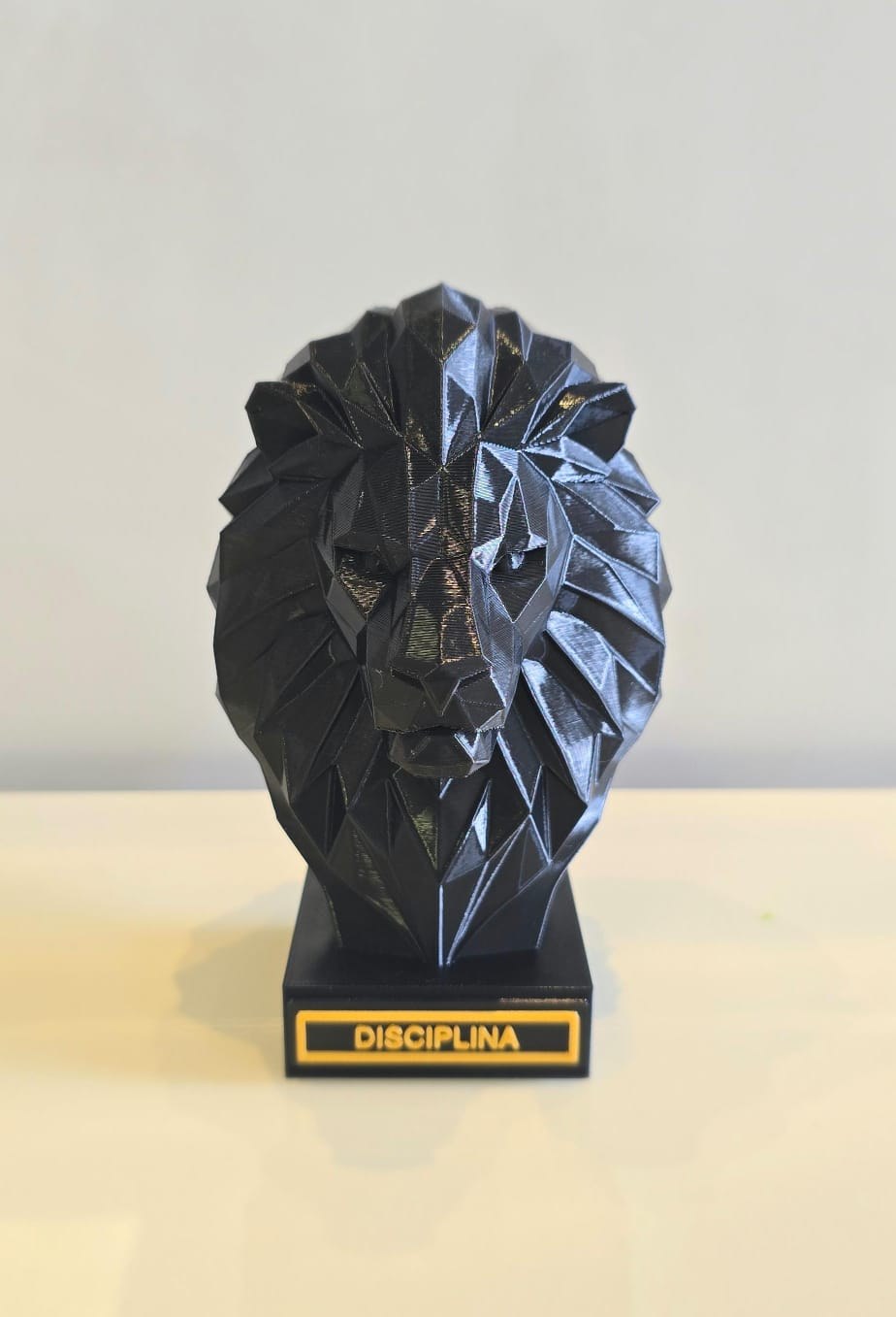 Kit 3 Esculturas de Animais Geométricos Foco Disciplina e Execução em Impressão 3D