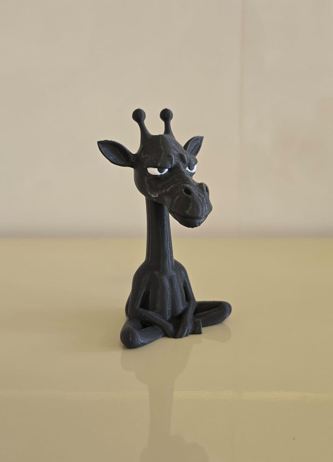 Estatueta Rabugenta em Meditação Decoração Criativa Impressão 3D para Mesa - UNIDADE