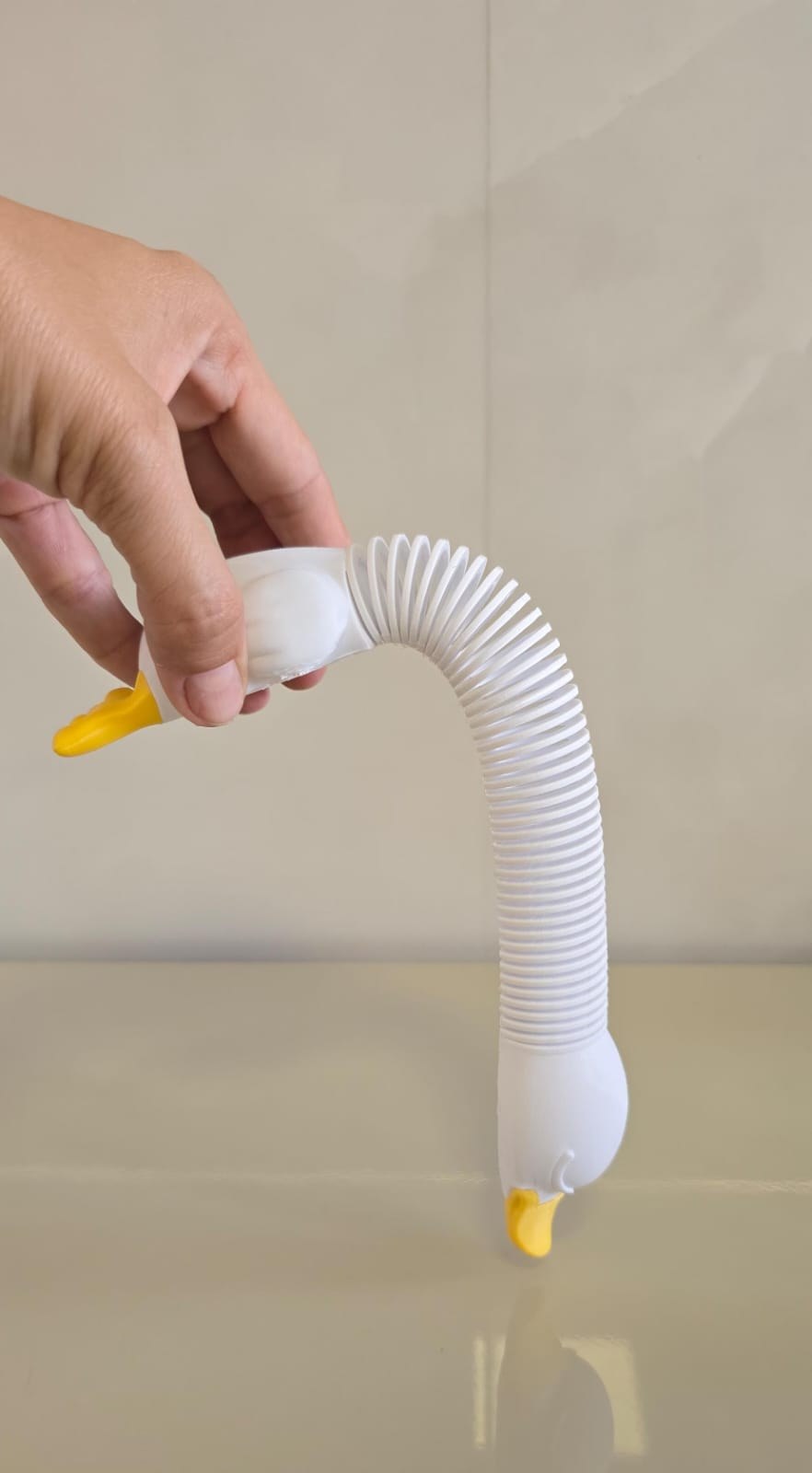 Brinquedo Pato Articulado Flexível em Impressão 3D Design Fofo Interativo Infantil